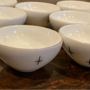 Vintage MCM Set of 9 Fukagawa Arita China Pattern 713 Tea Coffee Cup Japan